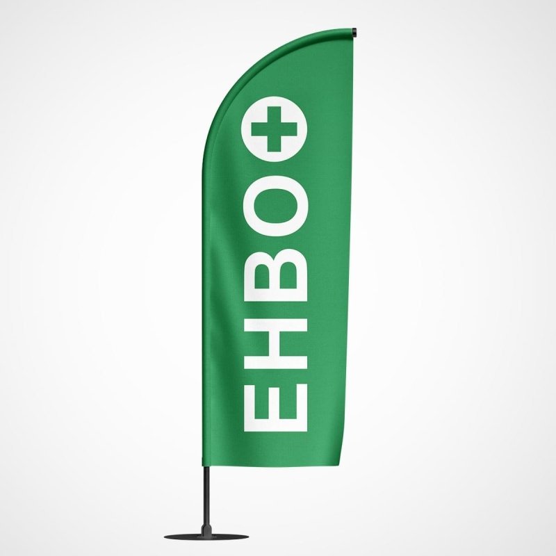 Beachvlag EHBO – Kleurmedia®