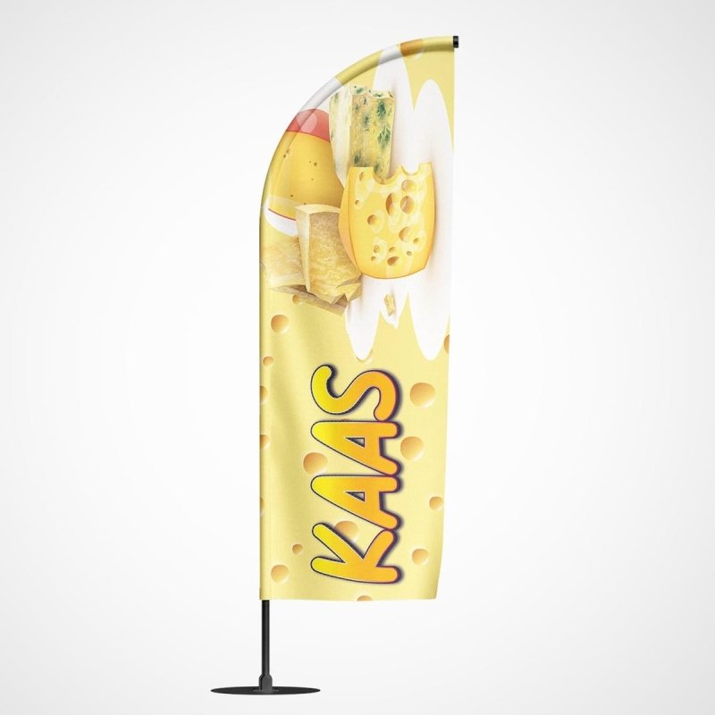 Beachvlag Kaas – Kleurmedia®