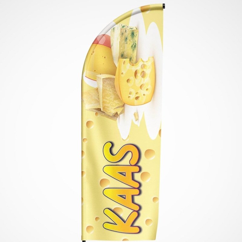 Beachvlag Kaas - Kleurmedia Beachvlag Kaas Beachvlaggen