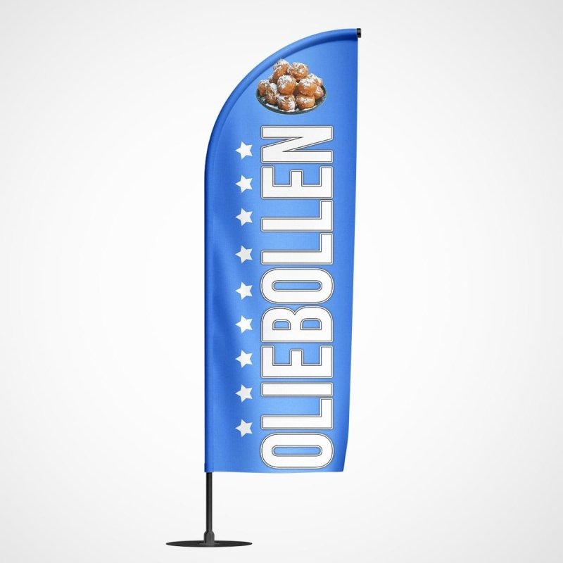 Beachvlag Oliebollen – Kleurmedia®