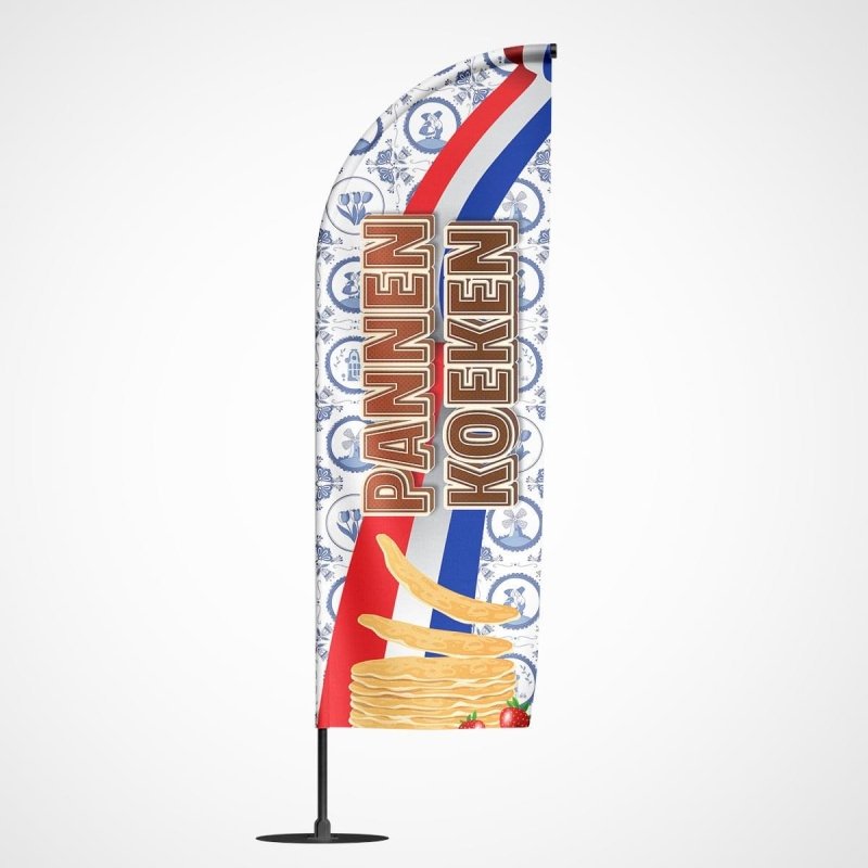 Beachvlag Pannenkoeken – Kleurmedia®