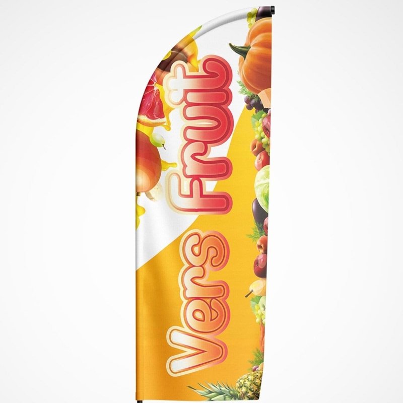 Beachvlag Vers Fruit - Kleurmedia Beachvlag Vers Fruit Beachvlag