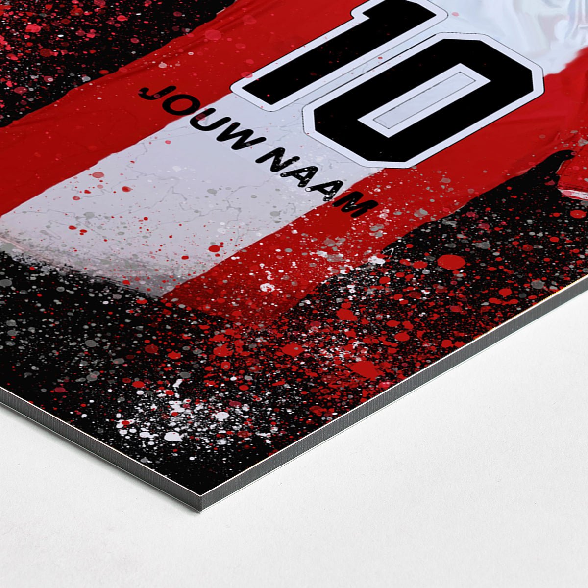 Emmen shirt wanddecoratie - Kleurmedia Voetbalposters