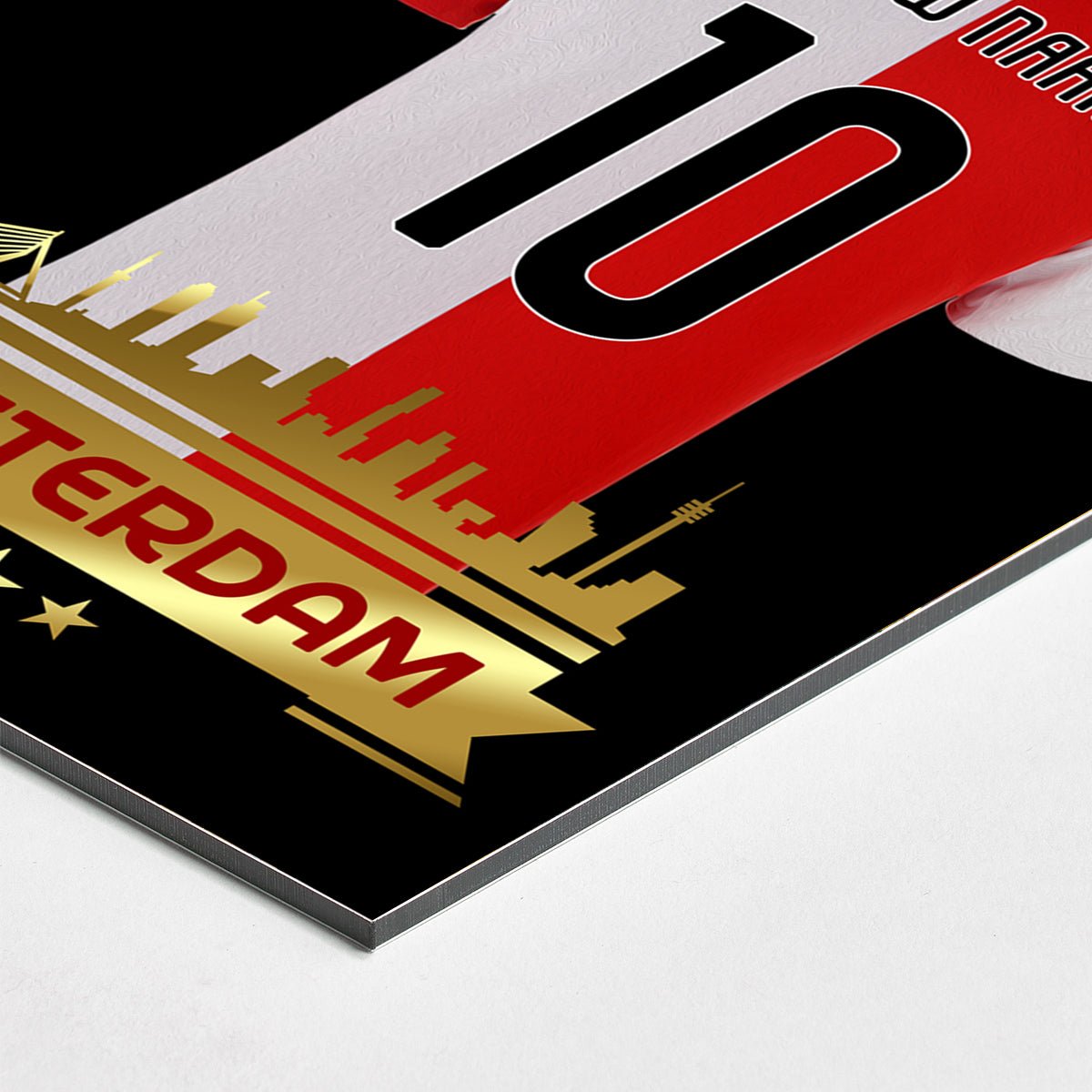 Rotterdam Skyline - Shirt Wanddecoratie - Kleurmedia Posters & schilderijen