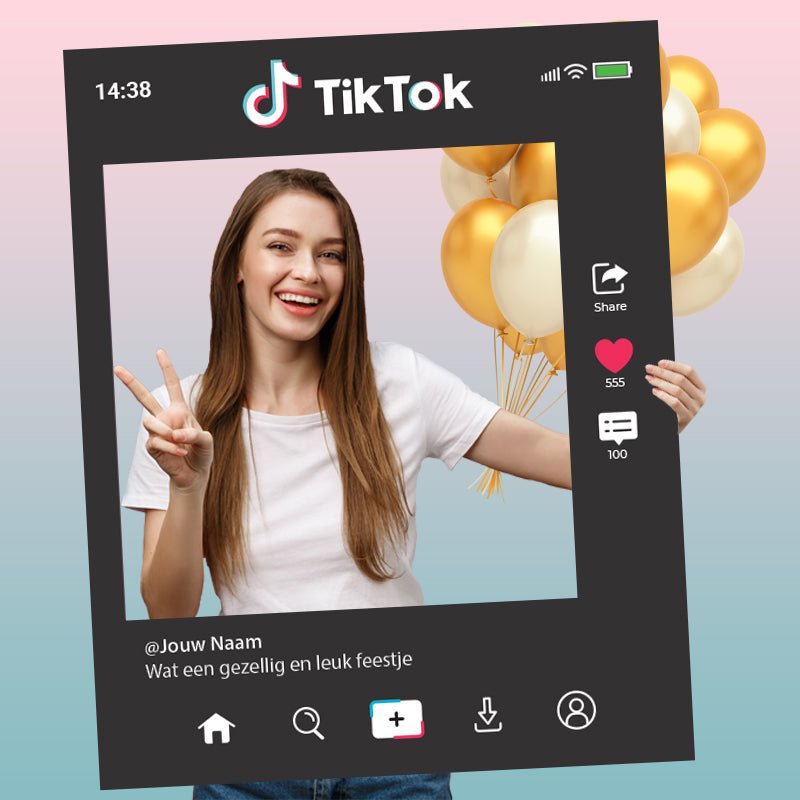 Foto frame Dibons - TikTok – Kleurmedia®