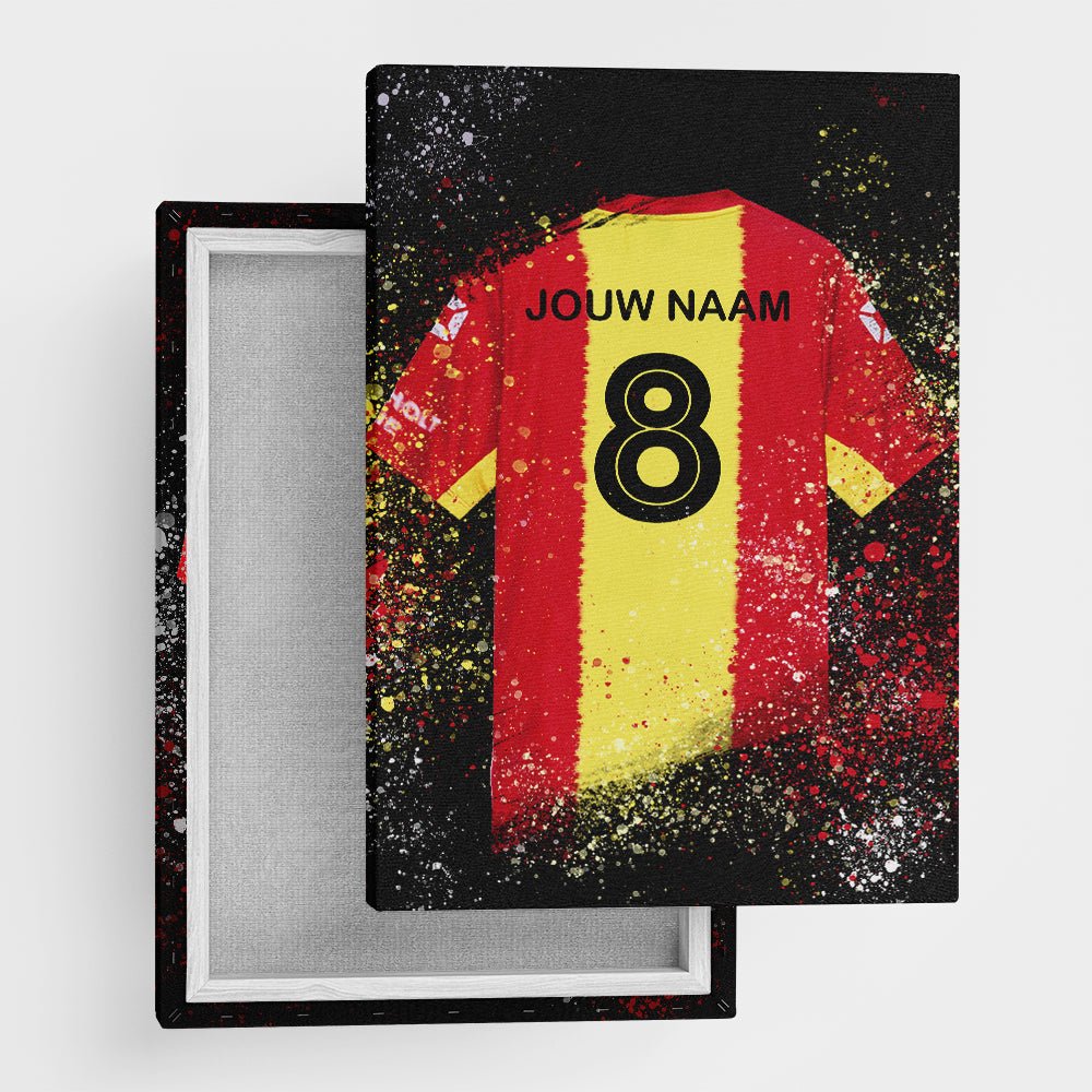 Deventer shirt wanddecoratie - Kleurmedia Voetbalposters
