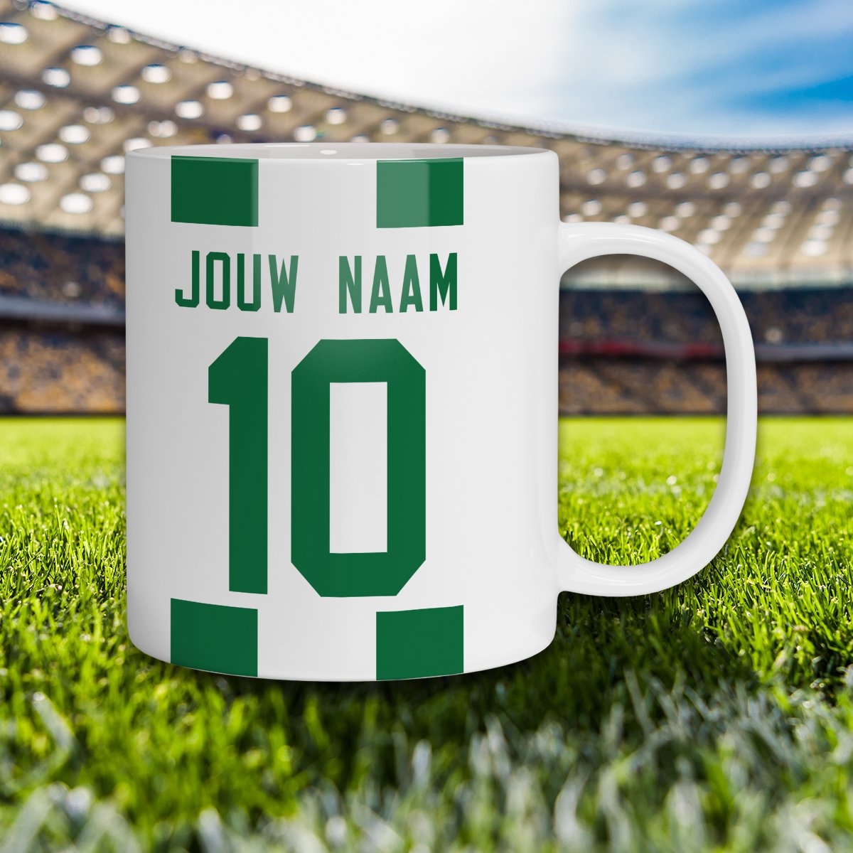 Mok: FC Groningen Voetbal Mok (koffiemok) – Kleurmedia®