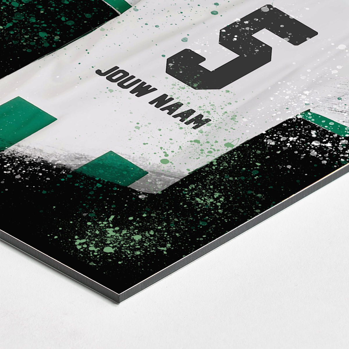 FC Groningen shirt wanddecoratie - Koning Spandoek FC Groningen shirt wanddecoratie