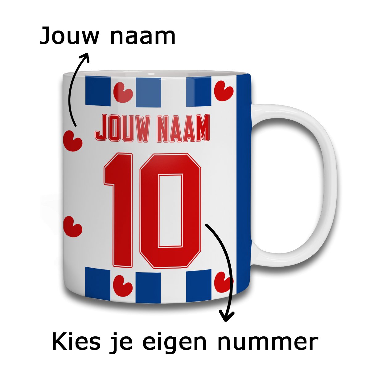 Heerenveen Voetbal Mok - Kleurmedia Mokken