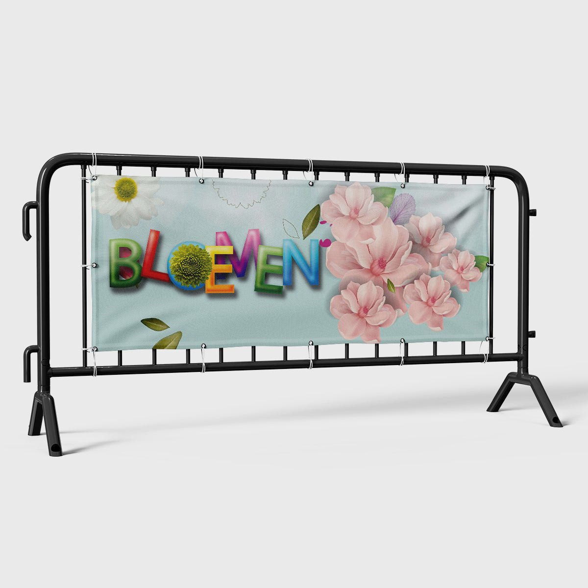 Spandoek Bloemen – Kleurmedia®