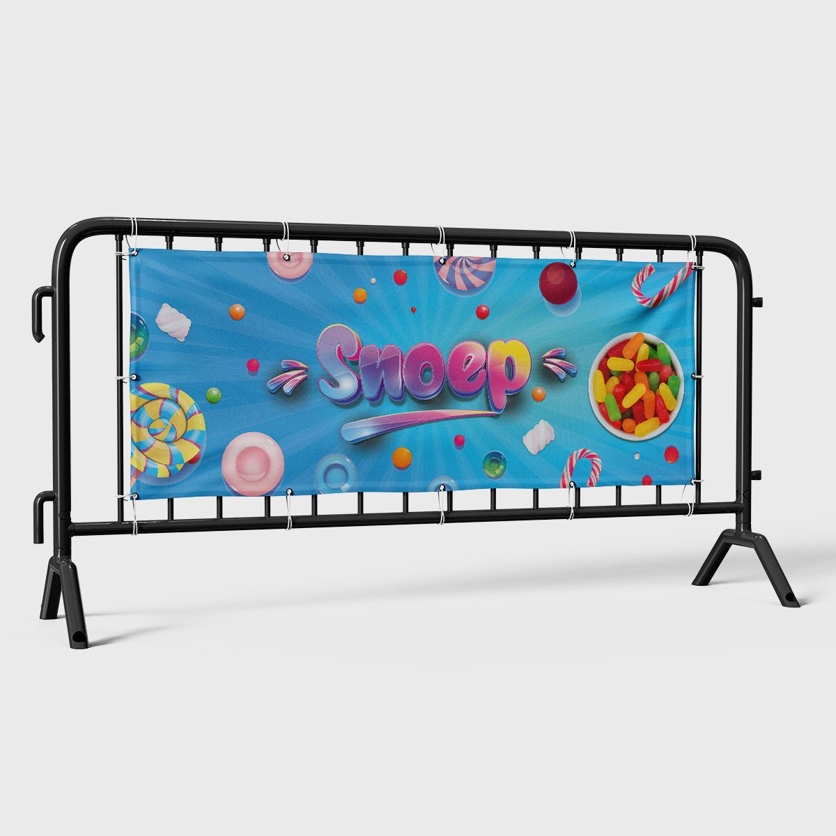 Spandoek Heerlijke Snoep – Kleurmedia®