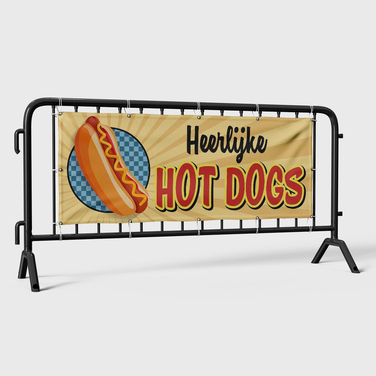 Spandoek Hotdogs – Kleurmedia®