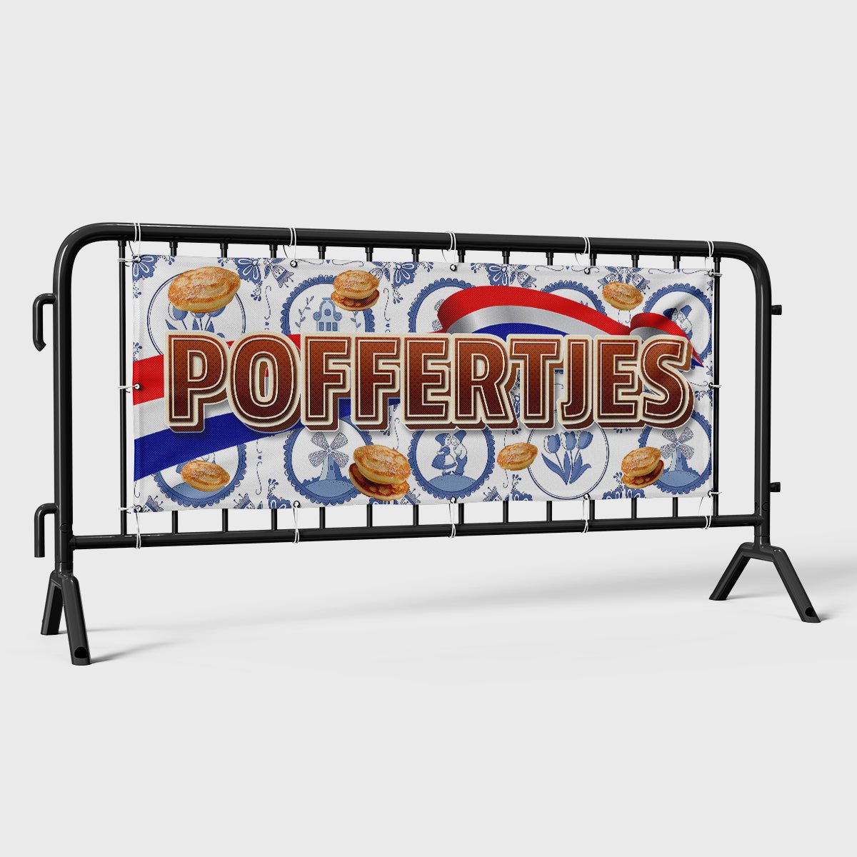 Spandoek Poffertjes – Kleurmedia®