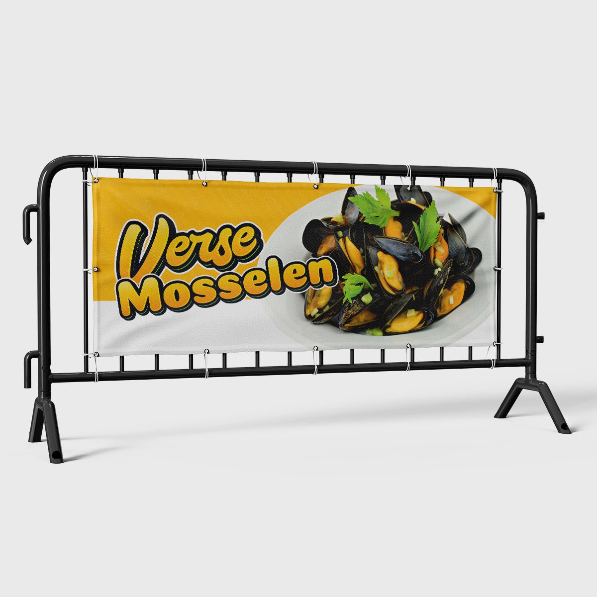 Spandoek Verse Mosselen – Kleurmedia®