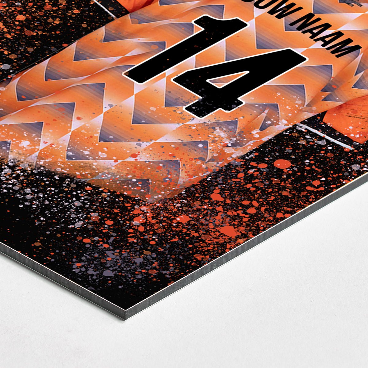 Volendam shirt wanddecoratie - Kleurmedia Voetbalposters